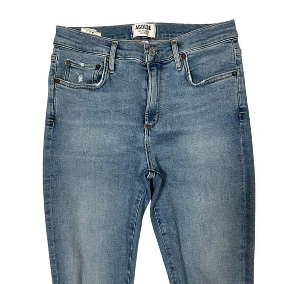 AGOLDE Sophie Ankle Skinny Denim Jean In Pentacle - Picture 5 of 5